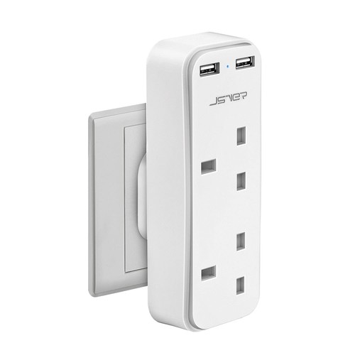 Double plug adaptor - double,