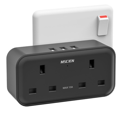 Double plug adaptor - double,