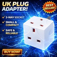 Desiretech 2 Way UK Plug