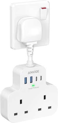 Anvode 2way plug extension - anvode,