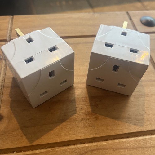 Way double plug adaptor - 2,