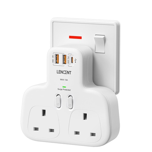 Lencent double plug - double, adaptor