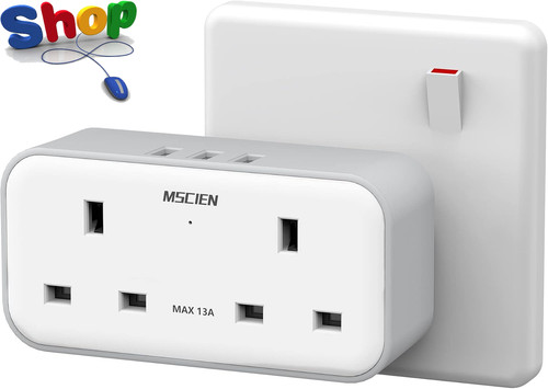 Plug adapter with usb - adapter, 3