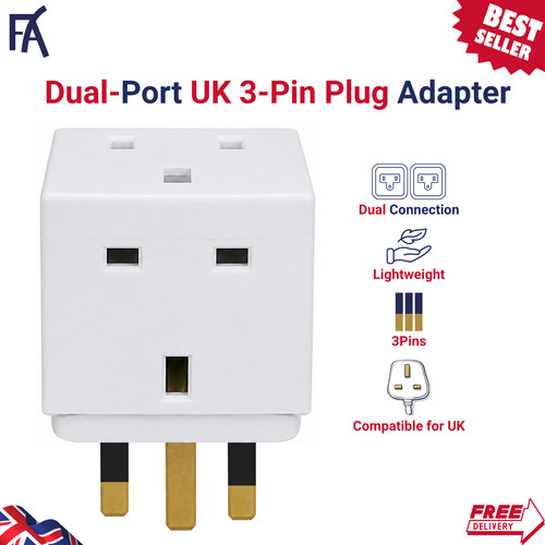 Way pin adaptor - 2, amp