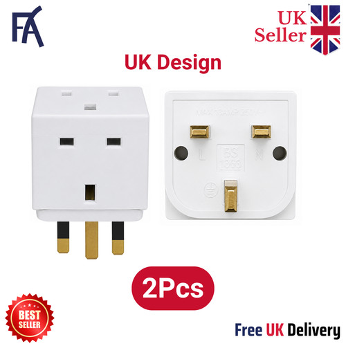 Way pin adaptor 13 amp - way,