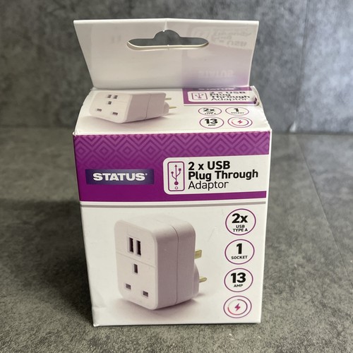 Usb plug through adaptor - usb,