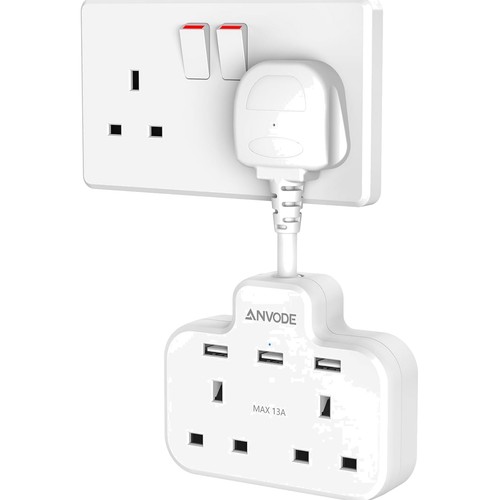 Compact double plug - plug, adaptor