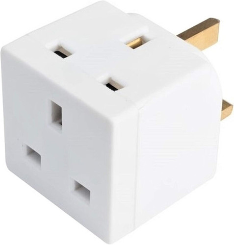 Way double plug adaptor - 2,