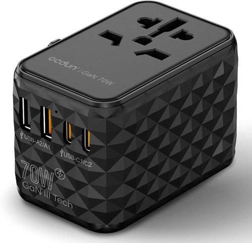 70w universal travel adapter - universal,