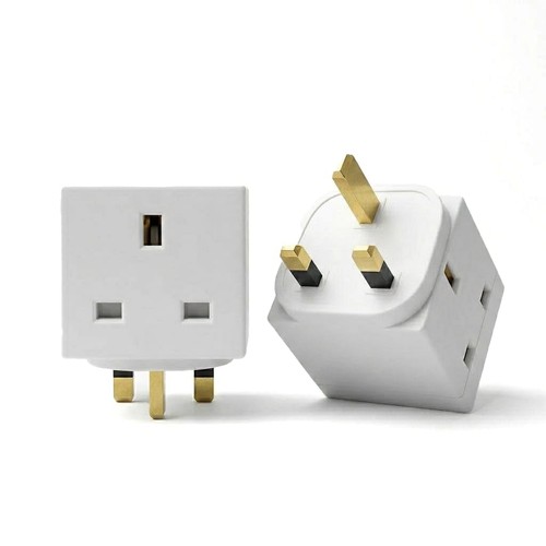 Double plug adapter 2 way - adapter,