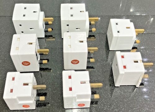 Three pin adaptor amp - 8,
