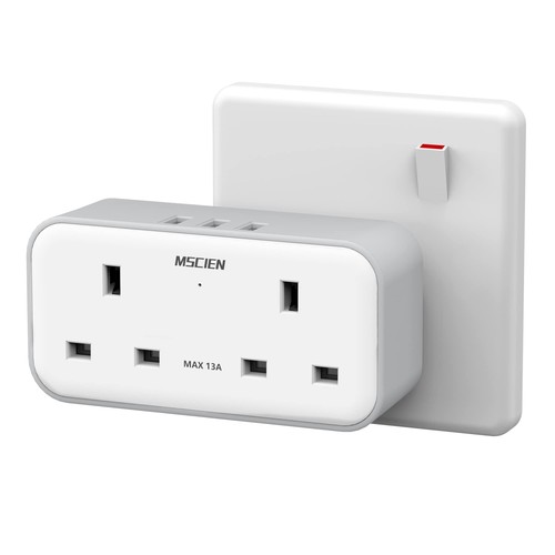 Plug adapter with usb - with, 3