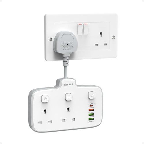 Double plug adapter - double,