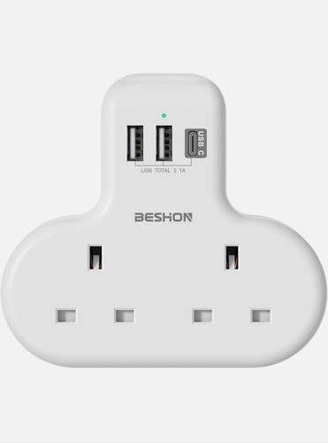 Plug adapter with usb - adapter, 3