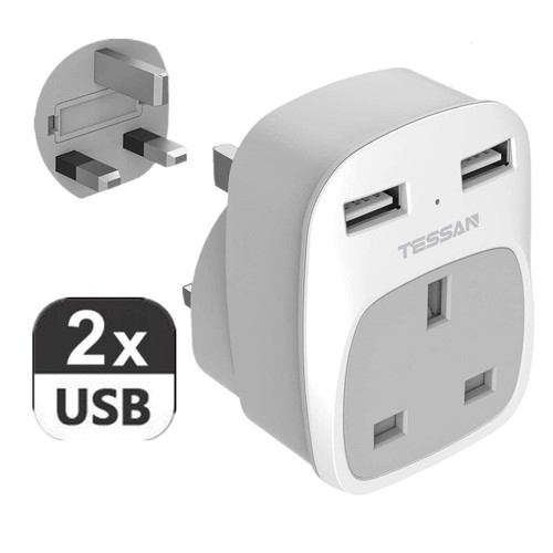 Tessan double usb - tessan, 3-in-1