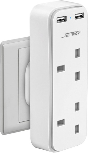 Double plug adaptor with - plug,
